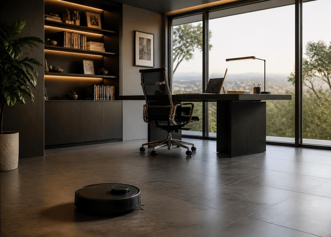 Home office, tiles